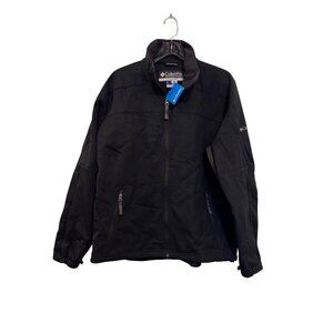Columbia Mens Black Interchange Core Jacket Size L Made In Vietnam